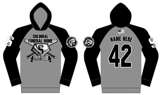 Picture of 2023 SUBLIMATED COLONIAL  GRAY  HOODIE